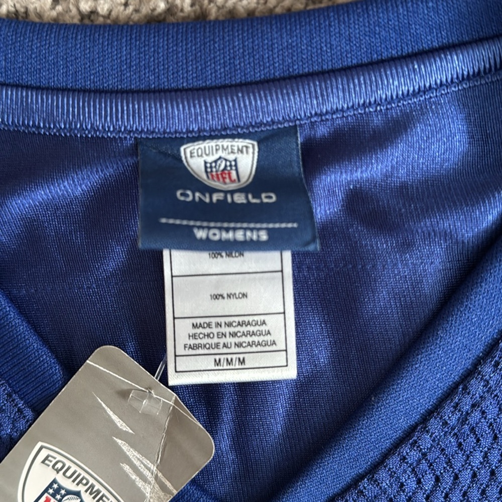 NEW New York Giants NFL football jersey womens medium #85 Ballard NWT REEBOK - Picture 3 of 6